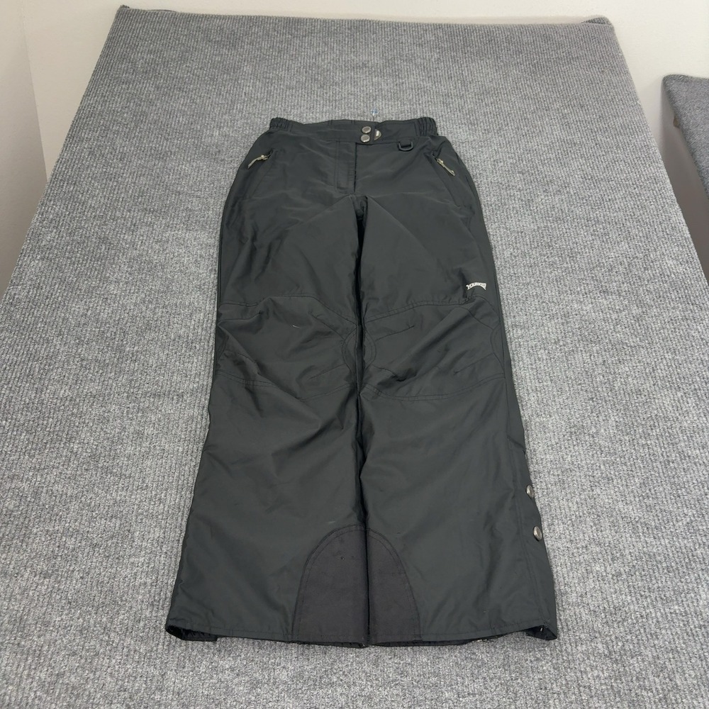 Marker Ski Pants Women 8 Black Synthetic Insulated Snowboard Gorpcore Outdoor